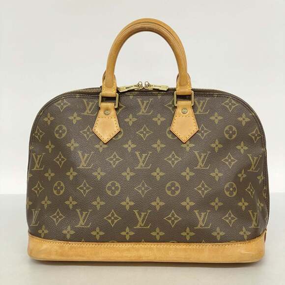 LOUIS VUITTON Brown Monogram Alma Bag - Picture 10 of 10